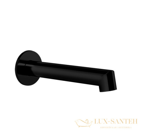 излив gessi ingranaggio 63603.299 для наполнения ванны, black xl