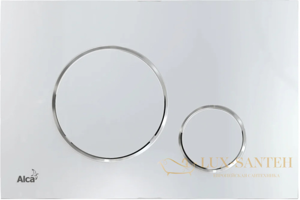 инсталляция alcaplast am101/1120-4:1 ru m670-0001 для унитаза с панелью смыва, белый глянцевый