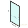 душевая дверь rea rapid swing rea-k6410 100 см 