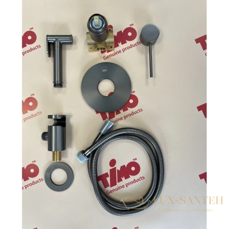 гигиенический комплект timo saona 2389/18sm, черное золото