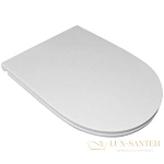 Сиденье Kerasan Aquatech 379101 для унитаза с микролифтом, белый