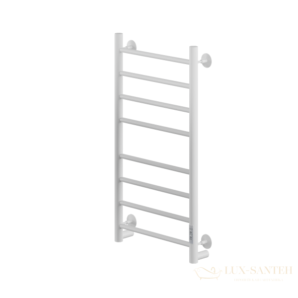 полотенцесушитель электрический кабельный ника way-2 80/40 ral9016 белый матовый u