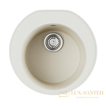 кухонная мойка omoikiri miya 50r-wh tetogranit х белый, 4993506