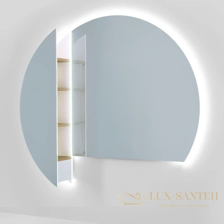 зеркальный шкаф jorno solis sol.02.141/w l 139,8 см 