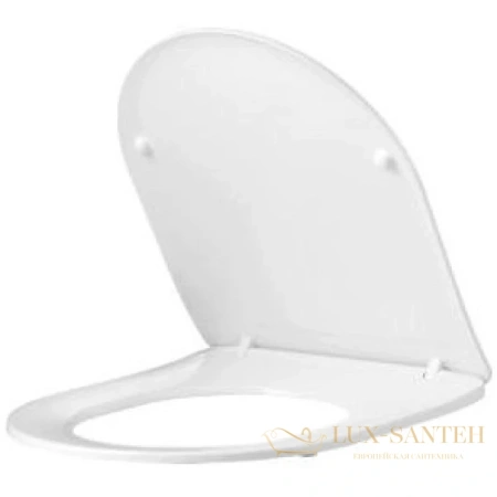сиденье для унитаза timo td-400 с микролифтом, белый