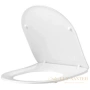 сиденье для унитаза timo td-400 с микролифтом, белый