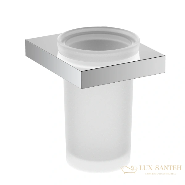 стакан для зубных щеток timo petruma 15233/00, хром