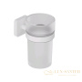 стакан для зубных щеток подвесной kludi vela s, 2597553, белый матовый