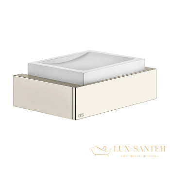 мыльница подвесная белая gessi inverso accessories 20801.726, warm bronze br pvd