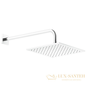 верхний душ gessi rilievo 59158.279 250*250 мм, white cn