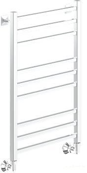 полотенцесушитель ника modern лм-5 80/50 ral9016 белый матовый