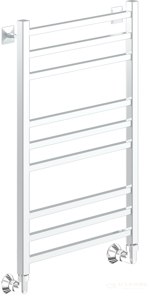 полотенцесушитель ника modern лм-5 80/50 ral9016 белый матовый