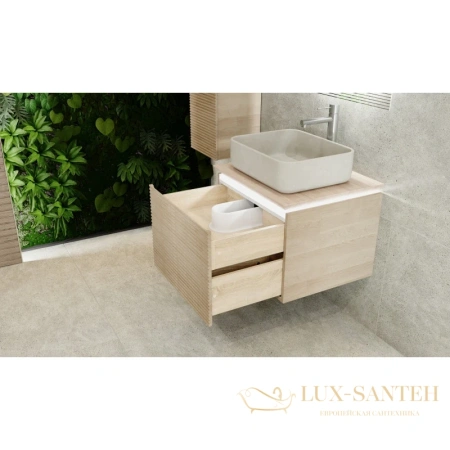 тумба jorno karat kar.01.60/p/bul 60 см, бук светлый