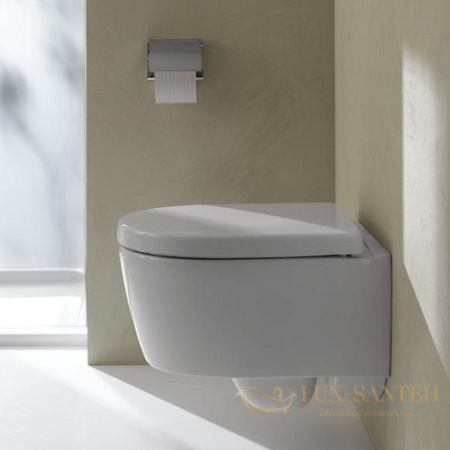 чаша подвесного унитаза geberit icon 204070000 укороченная, безободковая, белый