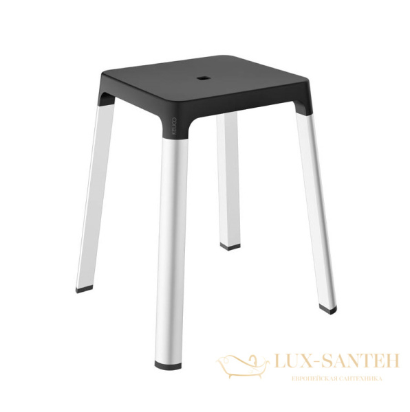 табурет keuco axess, 35082170037, алюминий/черный