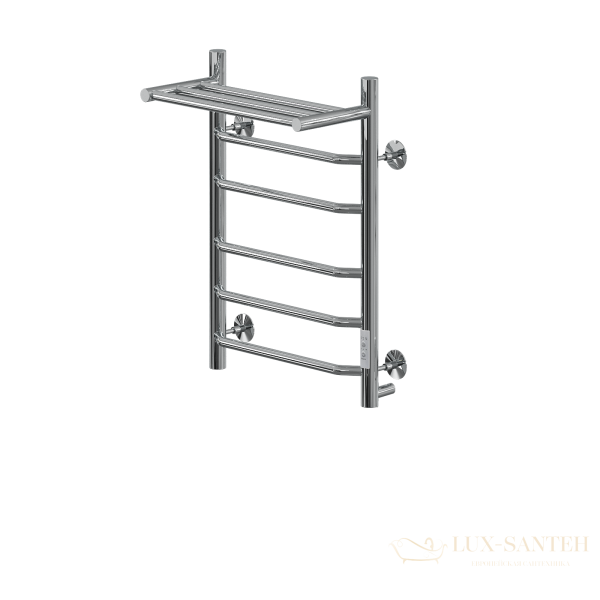 полотенцесушитель электрический кабельный ника way-3 60/40 с полкой u, хром