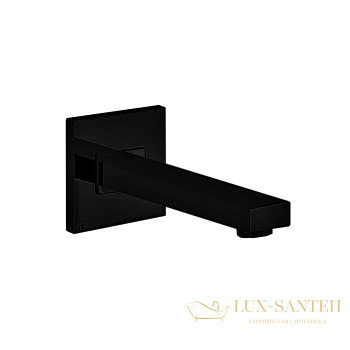 излив gessi rettangolo 20120.299 для наполнения ванны, black xl