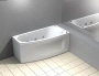 акриловая ванна aquatek пандора 160x75 pan160-0000067 правая, без гидромассажа, с фронтальным экраном (вклеенный каркас)
