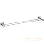 полотенцедержатель двойной timo selene 10056/00 84,4 см, хром
