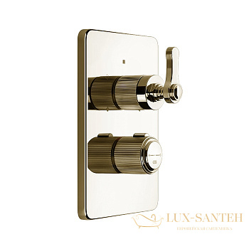 термостат gessi venti20 65137.710 для ванны, brass pvd