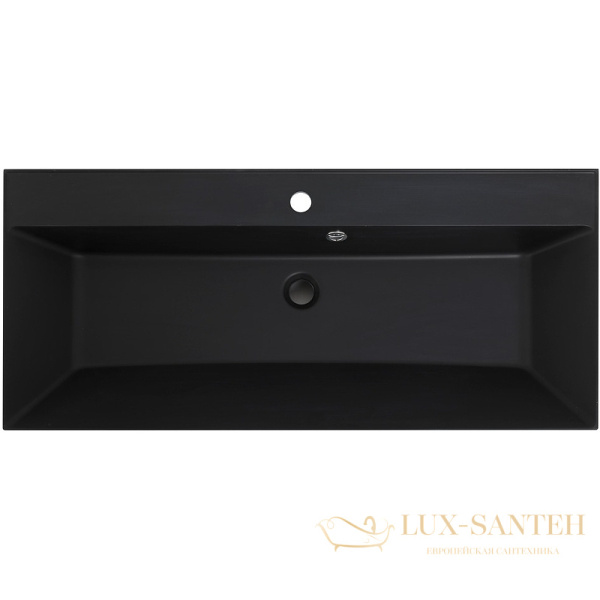 раковина belbagno bb800/450-lv-art-ast-nero 80 см, черный матовый