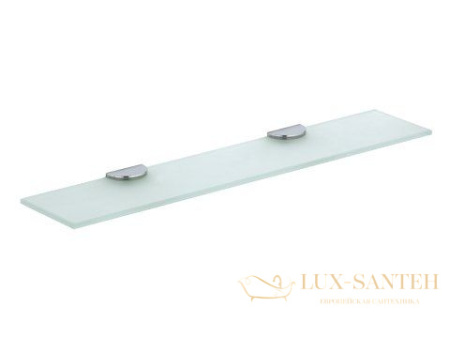 полка для ванной keuco edition 300 30010001200, 1250х8х120 мм, без держателей, кристаллин, хром
