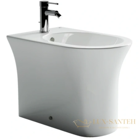 биде ceramica nova star cn1906 напольное, белый