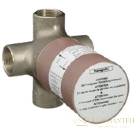 скрытая часть запорно-переключющего вентиля hansgrohe quattro 15930180