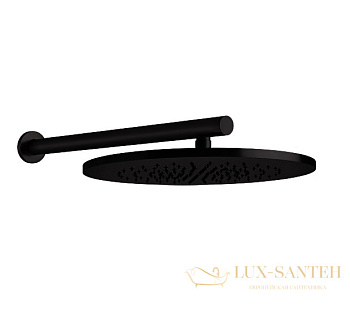 верхний душ gessi 316 shower 54148.299 ø 355 мм, black xl