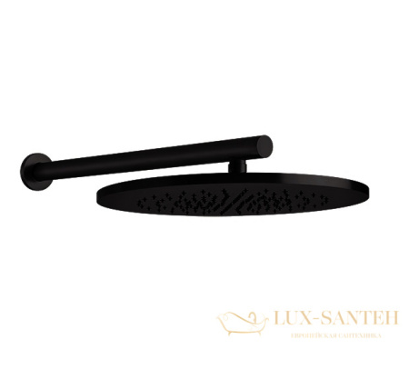 верхний душ gessi 316 shower 54148.299 ø 355 мм, black xl