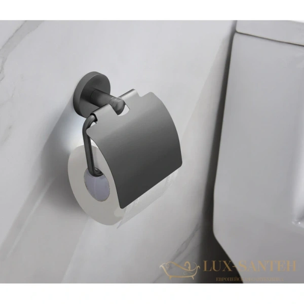 бумагодержатель timo saona 13042/18, черное золото