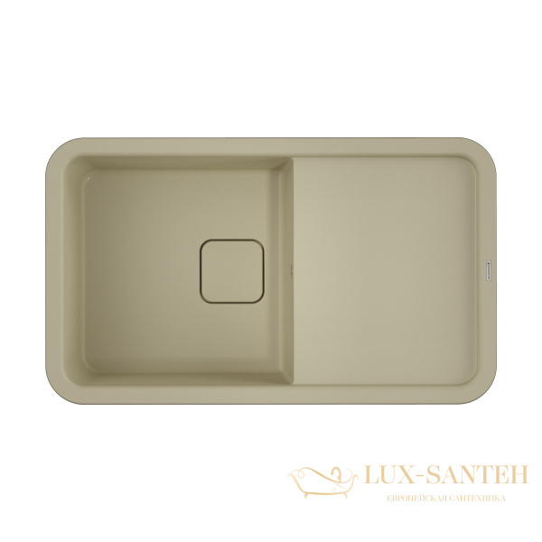 кухонная мойка omoikiri tasogare 86-be artgranit х ваниль, 4993455