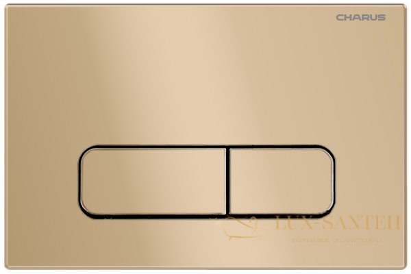 панель смыва charus tm, elegia, fp.320.51.01, песок матовый