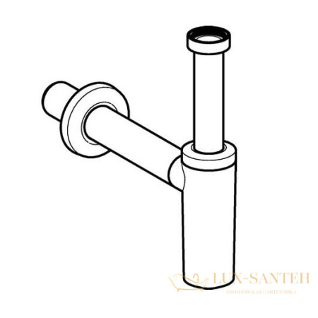 сифон для умывальника geberit 151.034.21.1 151.036.21.1 g 1 ¼, d 32 мм, хром глянцевый