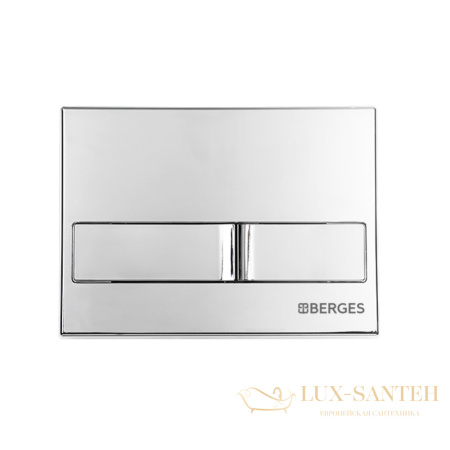 комплект berges  043237: подвесной унитаз ventas rimless с системой инсталляции novum 525 и панелью смыва, хром глянцевый