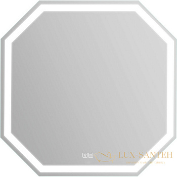 зеркало belbagno spc-ott-800-800-led-tch-warm 80 см с подсветкой, с подогревом, с сенсорным выключателем