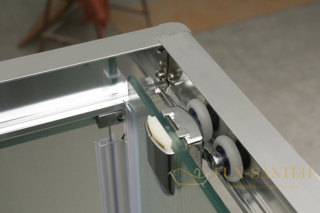 душевой уголок belbagno uno uno-ah-1-110/80-p-cr 110х80 см профиль хром, стекло рифленое 