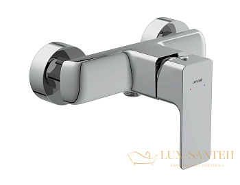 смеситель cersanit geo для душа, 63041, хром