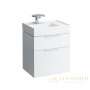 тумба под раковину laufen kartell by laufen 4.0755.2.033.631.1 595х455 мм, белый глянец