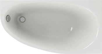 акриловая ванна aquatek дива 170х90 div170-0000003 правая, без гидромассажа