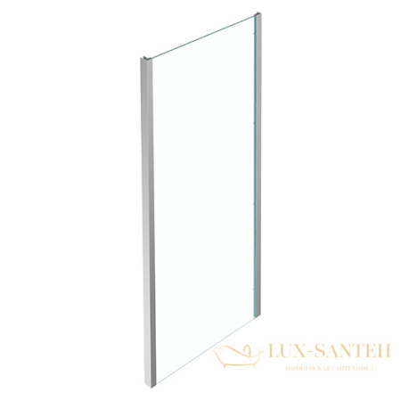 боковая стенка jacob delafon serenity e14f70-ga для душевой двери 70 см, профиль глянцевый хром, стекло прозрачное