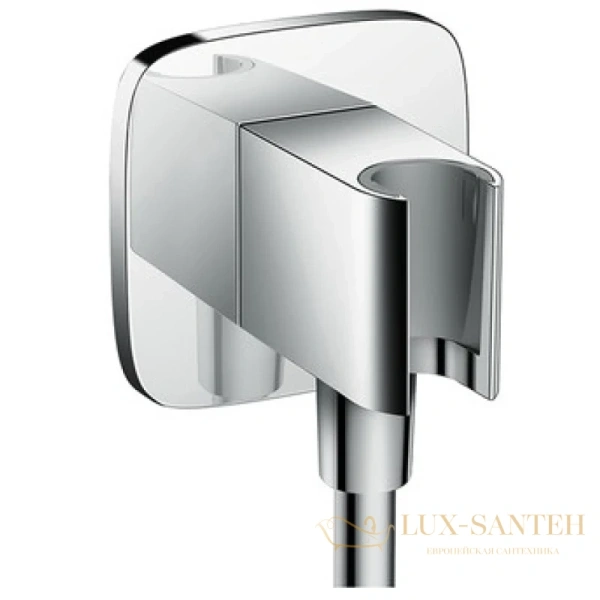 шланговое подключение hansgrohe fixfit porter e 26485000 держатель для душа