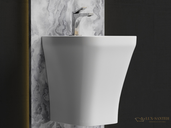 раковина подвесная  ceramica nova dion cn6067, 36,5x40,6 см, белый