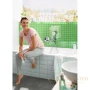 смеситель для ванны с душем hansgrohe novus loop 71345000 внешняя часть, хром