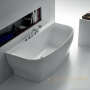 акриловая ванна belbagno bb74-1650-w0 165x78 без гидромассажа, белый