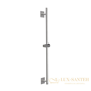 душевая штанга almar 316 collection e087069.316, со встроенным подключением для шланга, нержавеющая сталь брашированная