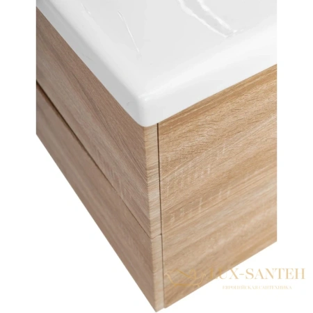 тумба belbagno marino marino-cer-900-2c-so-wo-p 86,8 см, rovere bianco