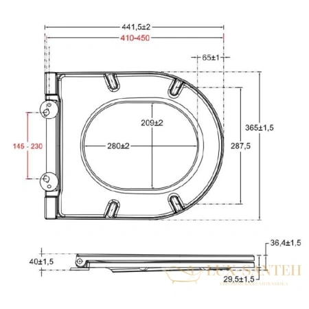 сиденье для унитаза allen brau fantasy 4.11005.20 с микролифтом, белый