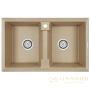 кухонная мойка paulmark zwilling pm238150-qu, песочный
