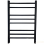 полотенцесушитель электрический с/т grois nex gr-112 500/800 п8 ral9005 u черный матовый